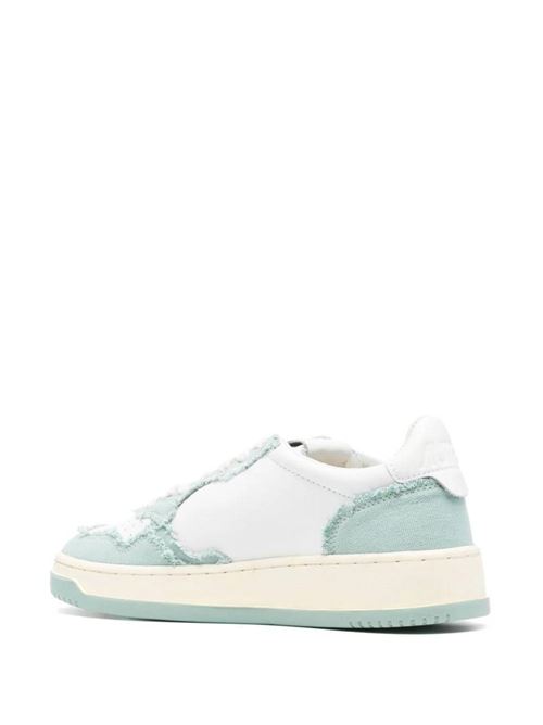 Sneaker bianca/blu acqua Autry | AULWCB12BLUE SURF